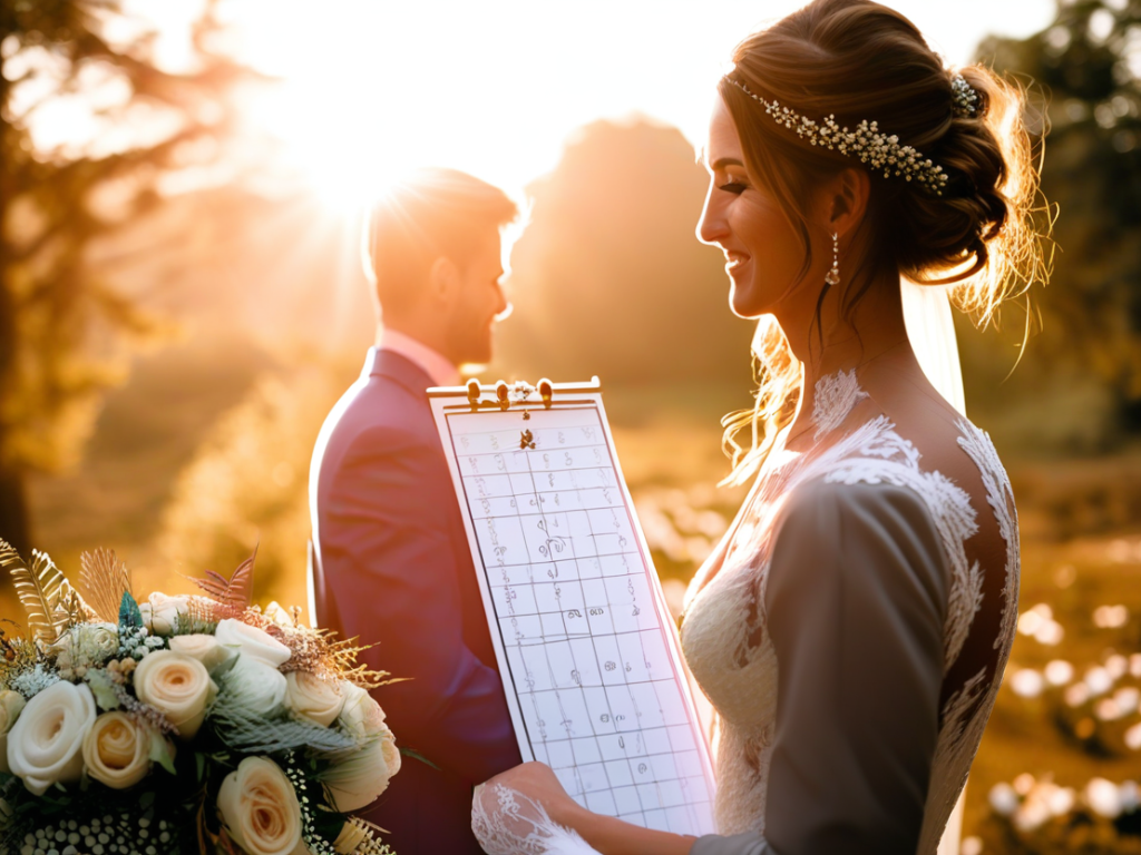 How to create a perfect, stress-free wedding day timeline?