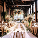 What are some alternative wedding venues that offer a rustic charm or urban chic vibe?