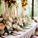 How can I cut costs on wedding decorations without sacrificing style?