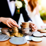 What are some practical financial tips for managing wedding expenses?