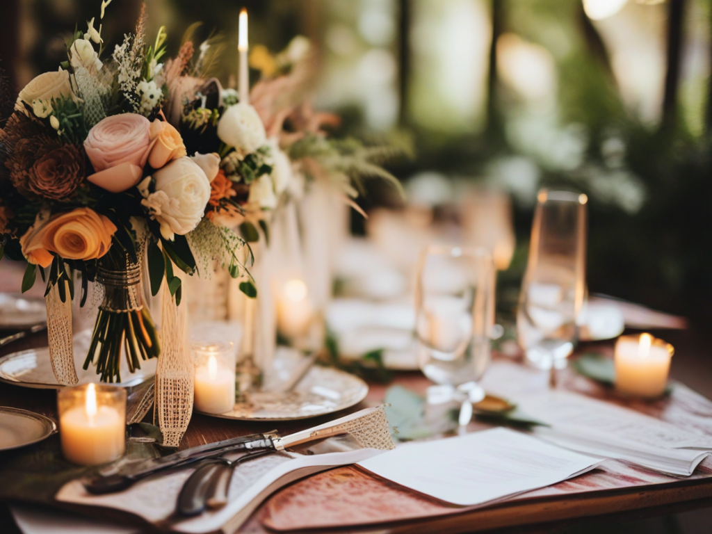 Ideas for creating a stylish wedding on a shoestring budget