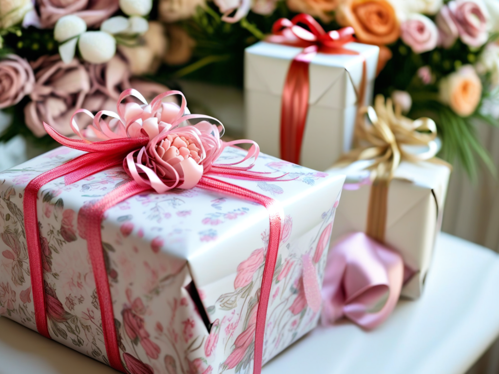 What gifts are recommended for a bridal shower?