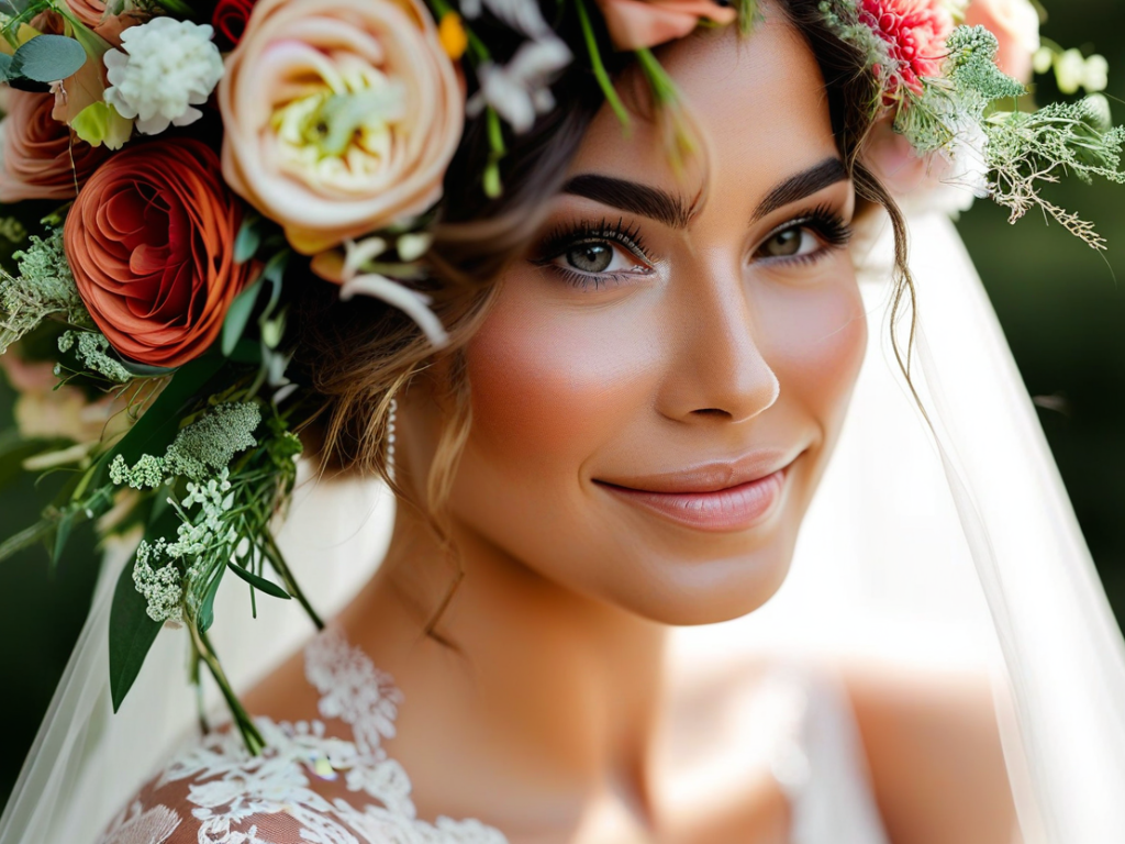 Floral Beauty: Incorporating Flowers into Your Wedding Day Look