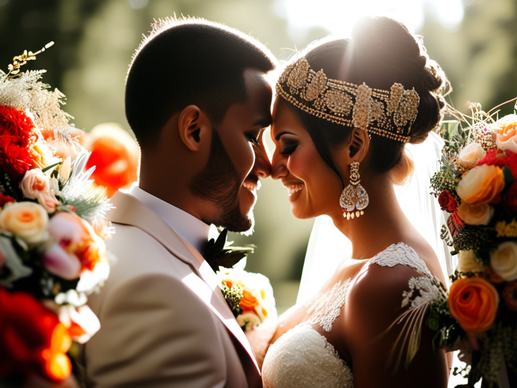 What are some creative ways to blend different cultural backgrounds in a wedding?