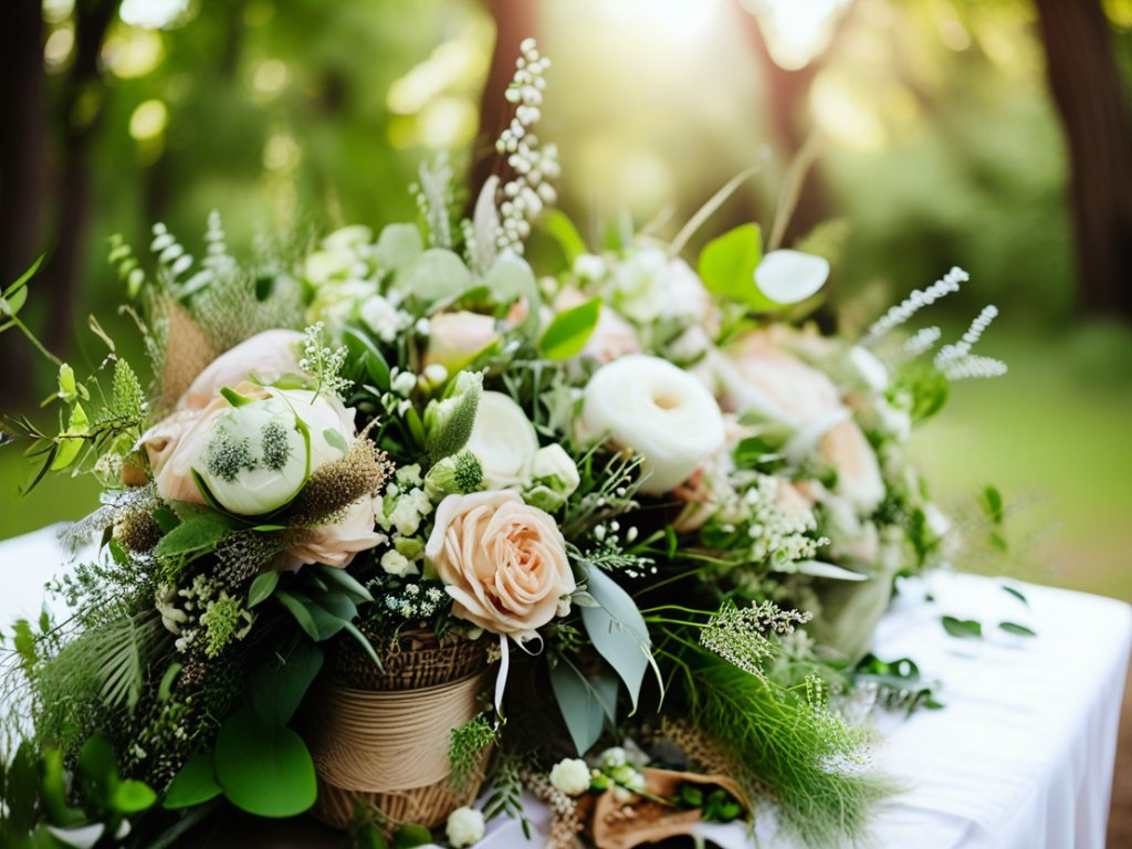 How can I incorporate sustainable and eco-friendly elements into my wedding?