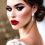 How do I choose the right lipstick shade for my wedding dress?