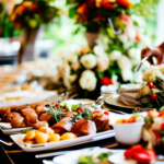 How can I save money on wedding catering without sacrificing quality?