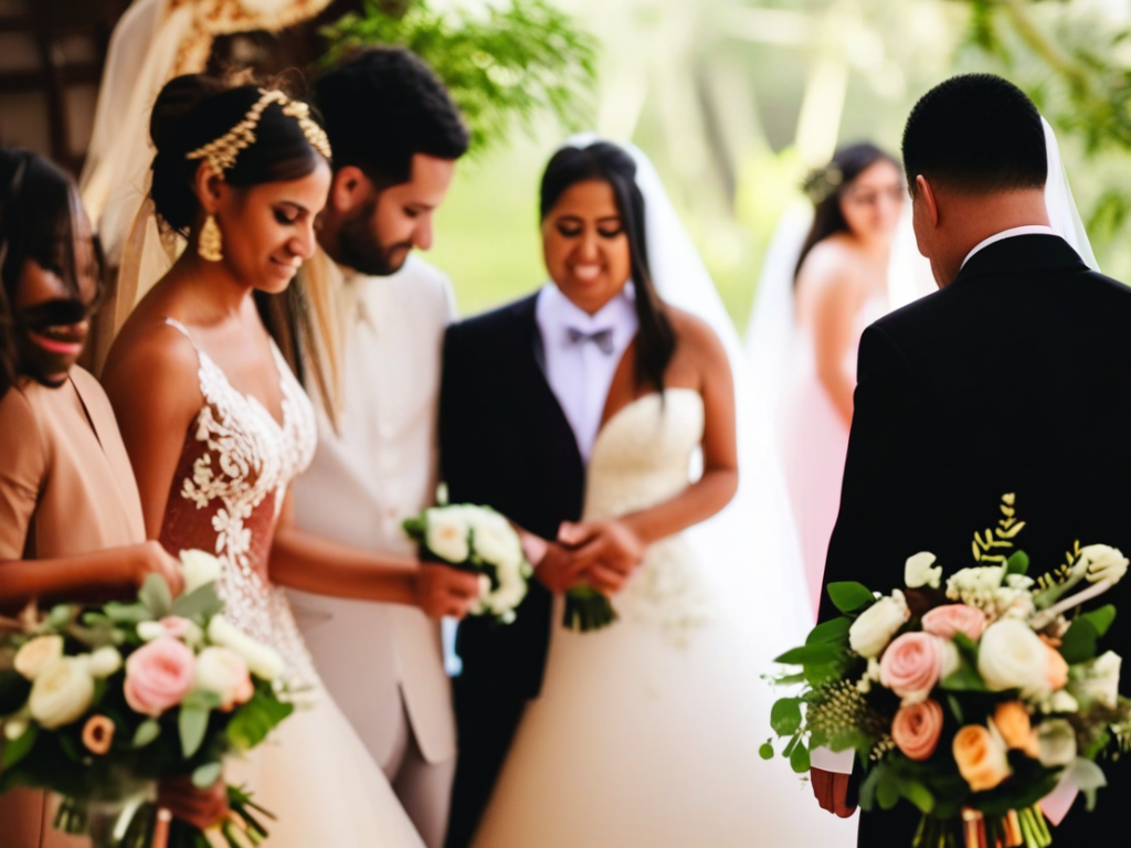 How do I navigate conflicting family traditions when planning a wedding?