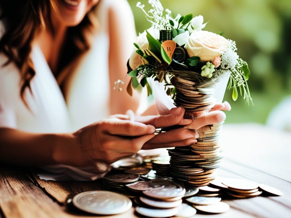 What are some creative ways to save money on wedding expenses?