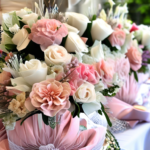 Easy and elegant bridal shower centerpiece ideas