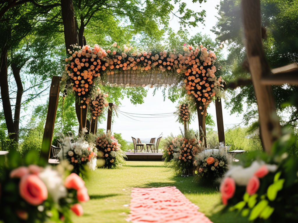 What are some outdoor wedding venue options for a summer wedding?