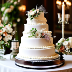 Creating a Stunning Wedding Cake Display on a Budget