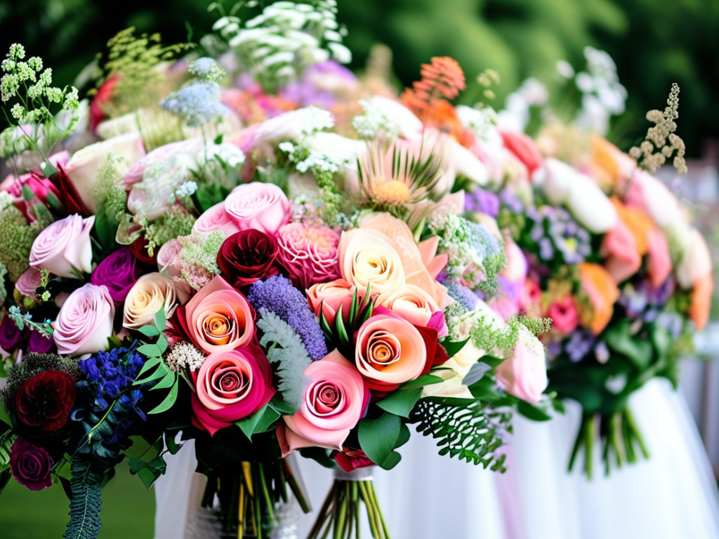 What are the latest trends in wedding flower arrangements?