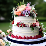 What are some creative alternatives to a traditional wedding cake?