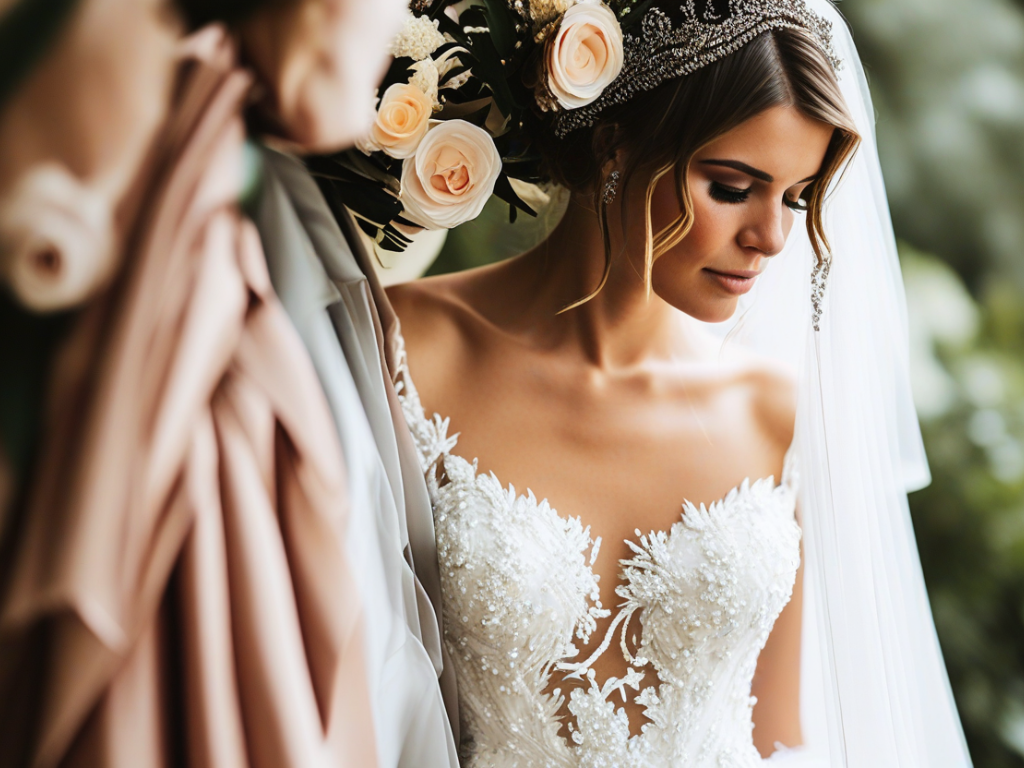 Where can I find affordable wedding fashion inspiration and tips?