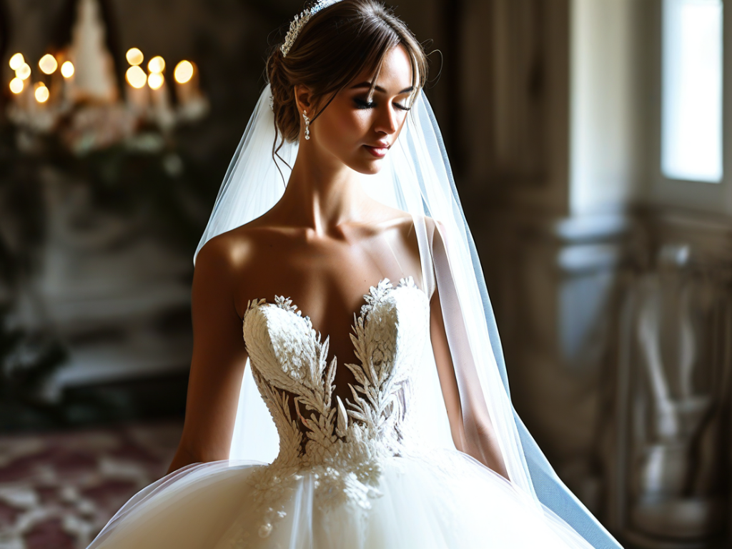 What should I consider when selecting a wedding dress?