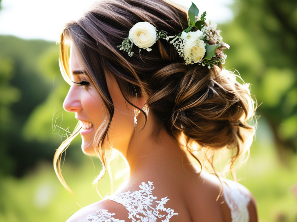 Hairstyle Ideas for Outdoor Summer Weddings?